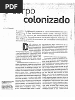 André Lepecki - O corpo colonizado