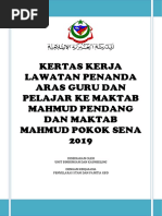 Kertas Kerja Lawatan Penanda Aras Guru Dan Pelajar Ke Maktab Mahmud Pendang Dan Maktab Mahmud Pokok Sena 2019