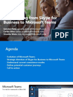 Transitioning From Skype For Business To Microsoft Teams