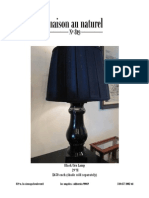 Black Urn Lamp