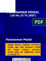 Penanaman-Modal Untuk Hukum Dagang