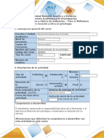 Guía de actividades y rúbrica de evaluación - Paso 2 - Reflexiono sobre vocación y ética en psicología..docx