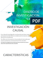 Diseño de Investigacion Causal