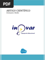 Orientações e Modelo de Artigo Científico