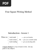 four square - essay.ppt