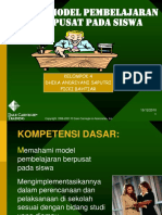 Strategi Belajar Mengajar Yang Berpusat Pada Siswa