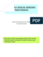 Perilaku Seksual Berisiko Pada Remaja