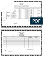 Action Plan in Nutrition: Daan Banwa Elementary School