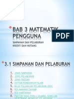 Bab 3 Matematik Pengguna