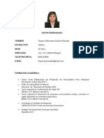 CV Dayana Garavito PDF