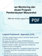 Pelatihan M&E Bogor Modul 3 Logical Framework