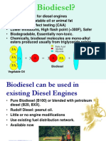 What Is Biodiesel?: Esters Produced Usually From Triglyceride Esters