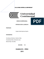 Monografia de Derecho Empresarial