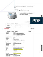 GENESYS™ 10S UV-Vis Spectrophotometer