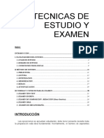 Técnicas de estudio y examen: métodos y consejos para aprobar