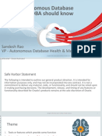 Sandesh - Oracle Autonomous Database What Every DBA Should Know PDF