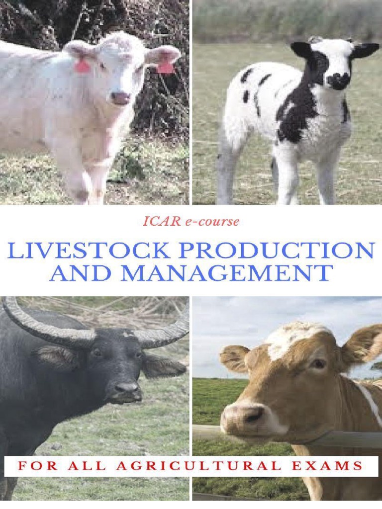 Livestock Production and Management PDF PDF Livestock Agriculture
