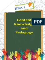 Pedagogy and Content Knowledge