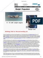 Ramjet Propulsion PDF