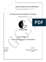 Dbms Lab PDF