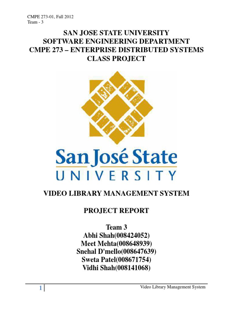 Video Library Management System Report | PDF | Software Testing | Unit ...
