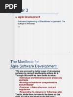 Agile Development: Software Engineering: A Practitioner's Approach, 7/e