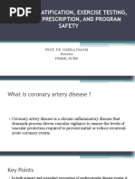 ACSM Risk Stratification Overview | PDF | Cardiovascular Diseases ...