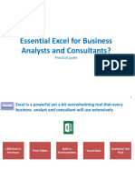 Essential Excel