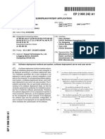 European Patent Application: Software Deployment Method and System, Software Deployment Server and User Server