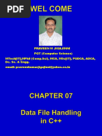 7 Data File Handling