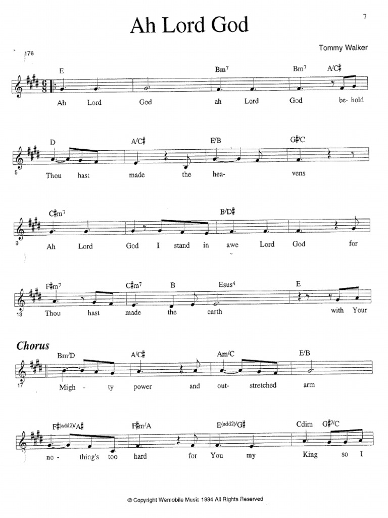 Ah Lord | PDF