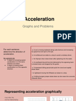 Acceleration: Graphs and Problems