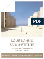 Kahn's Salk Institute Blends Modernism and Pre-Modern Influences