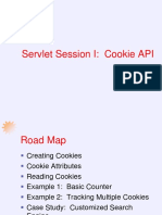 Servlet Session I: Cookie API