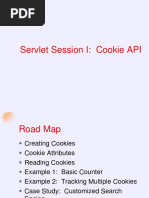 Servlet Session I: Cookie API