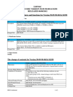 Usp/Nsc MICROCODE VERSION 50-09-98-00/14-M358 RELEASED 06/08/2012 Newly Supported Features and Functions For Version 50-09-98-00/14-M358