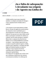 Defeito de via e falta de adequação do material circulante na origem do acidente de Agosto na Linha do Tua  Portugal  PÚBLICO