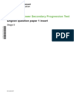 2018 Cambridge Lower Second Progression Tests English Stage 9 INS Paper 1 - tcm143-430416 PDF