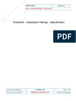 Substation Ratings Specification PDF