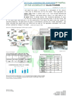 Compression Test of Cubes: Extraction of Recycled Aggregates & Waste Glass Powder