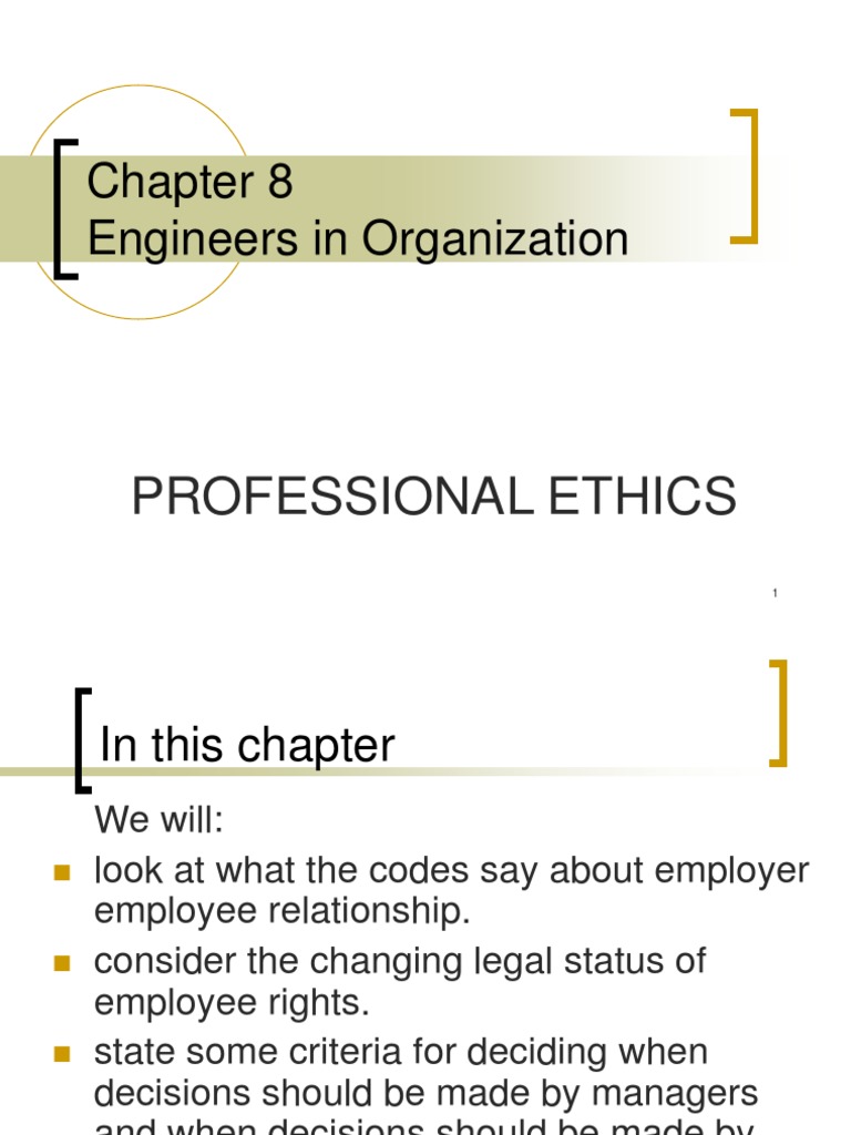 Engineering Ethics and Organizational Loyalty | PDF | Whistleblower ...