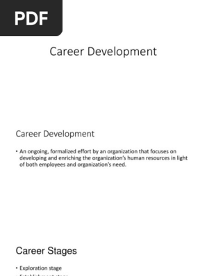 Career Development