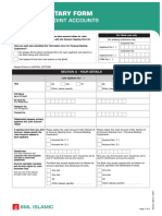 Supplementary Form Islamic Joint Accounts Eng March 2017