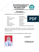 SURAT KETERANGAN TETTY ARSYTA SISWA SMK NEGERI 7 BONE