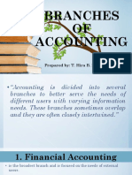 Branches of Accounting