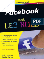 FaceBook Pour Les Nuls