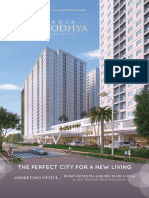 E Brosur Ayodhya Residence - 2018