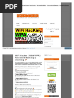 WiFi Hacker WPAWPA2 Password Hacking & Cracking