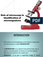 Role of Microscopy in Identification of Microorganisms