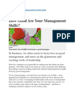 How good are your Management skills.docx